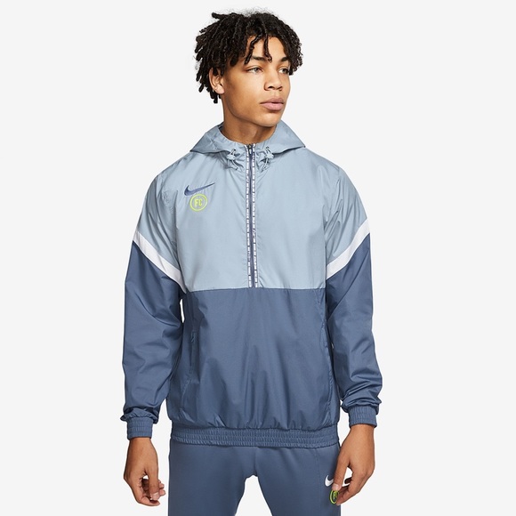 NWT Men’s Nike FC Hooded Track Jacket - Picture 6 of 8